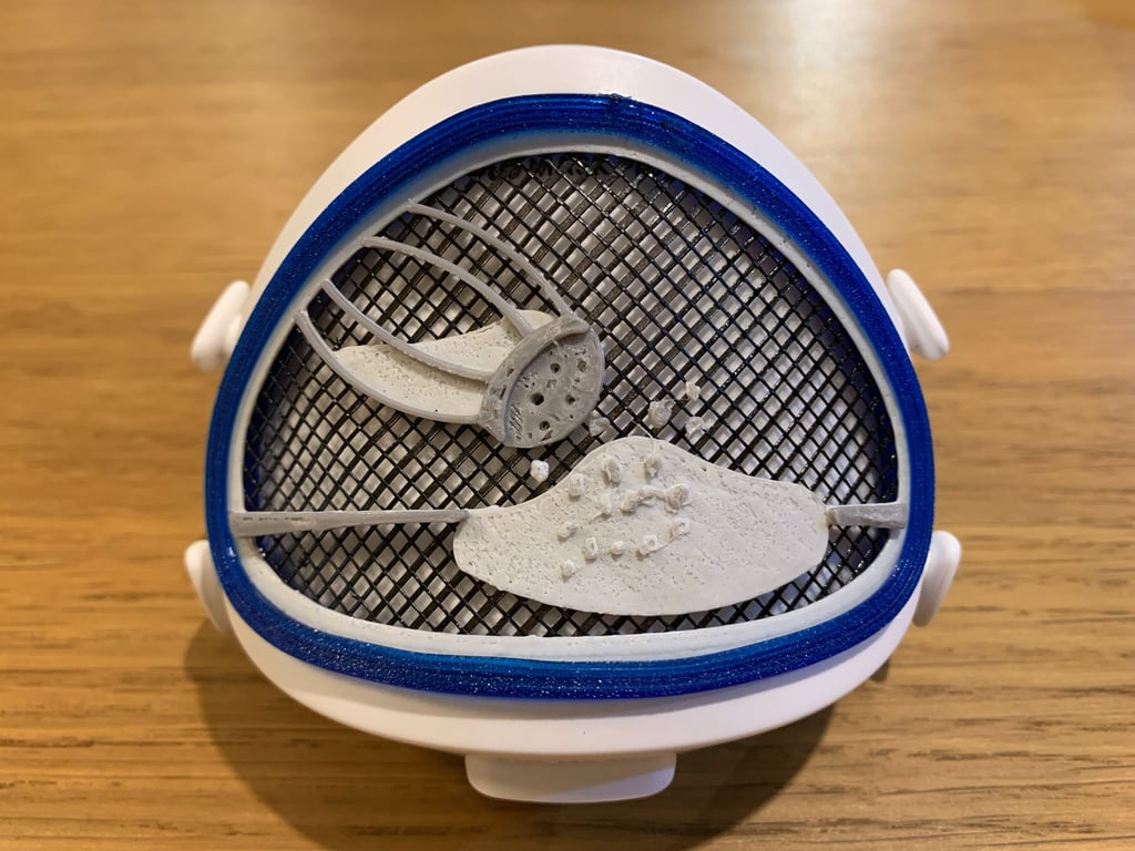 flo-30: Flomask with Salting the Vibes decoration