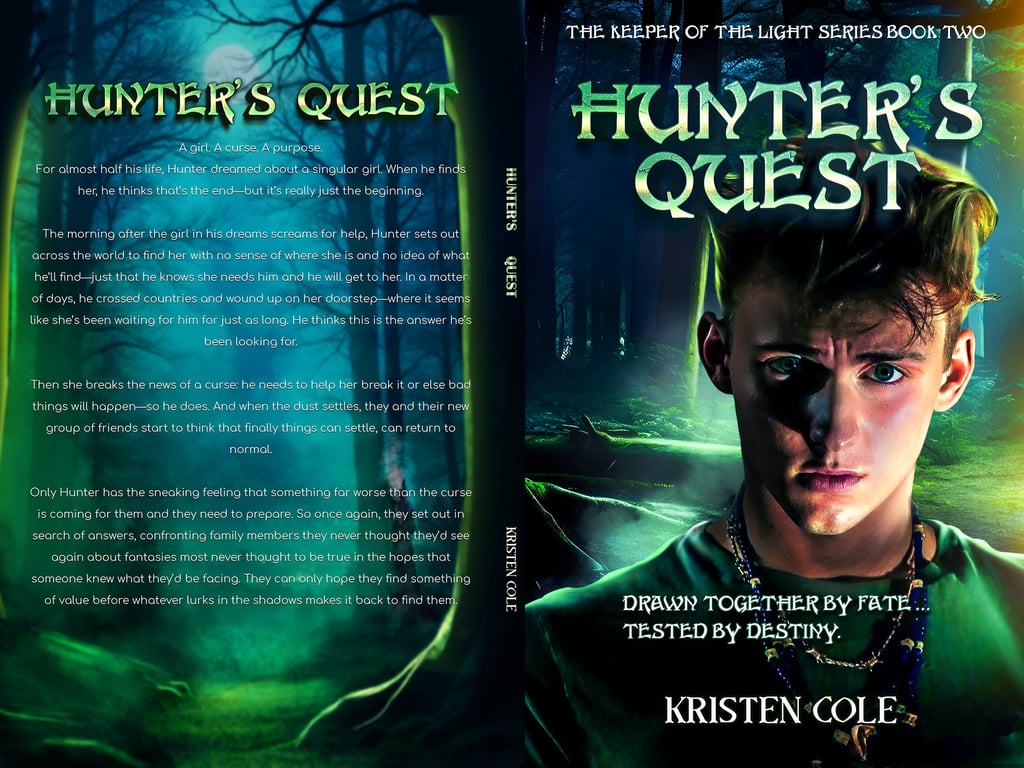 Detailed book cover design