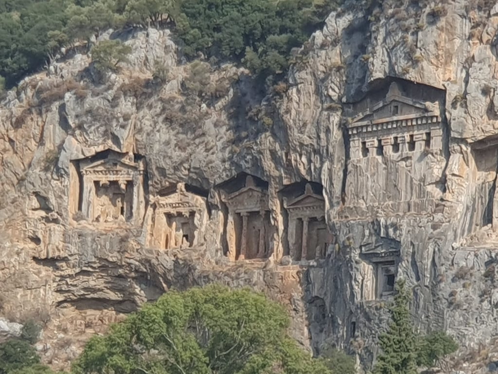 Lycian rock tombs