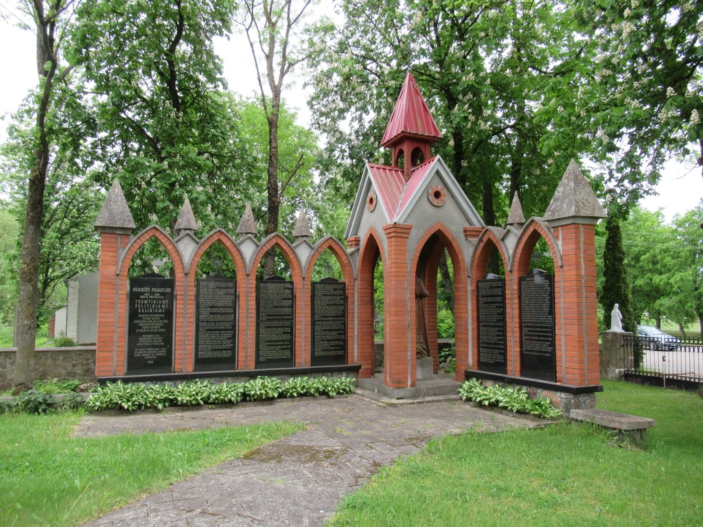 Atminimo lenta 1919-1920 m. Nepriklausomybės kovų Pabiržės valsčiaus Vyčio kryžiaus kavalieriams ir 