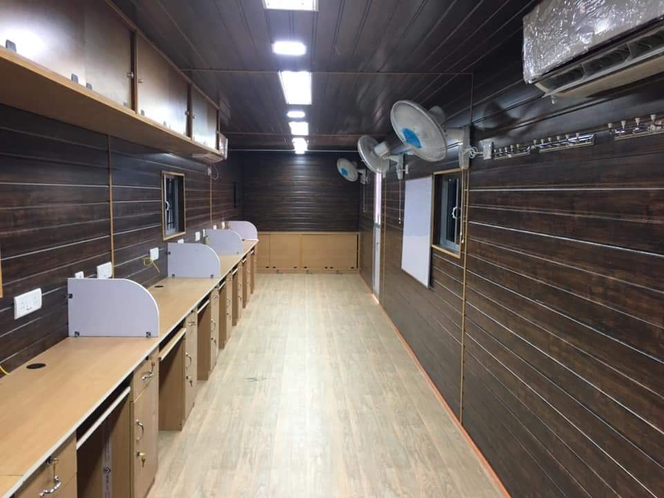 Container Office Interor