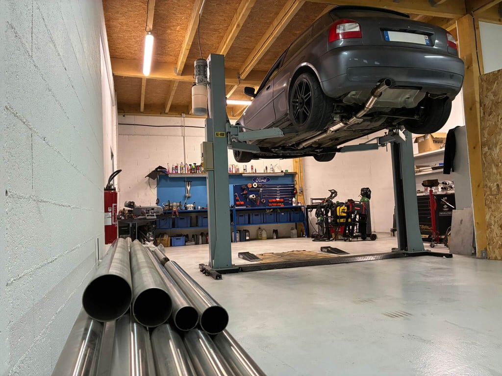 atelier Senez PerfWorks échappement sur mesure dans les Yvelines