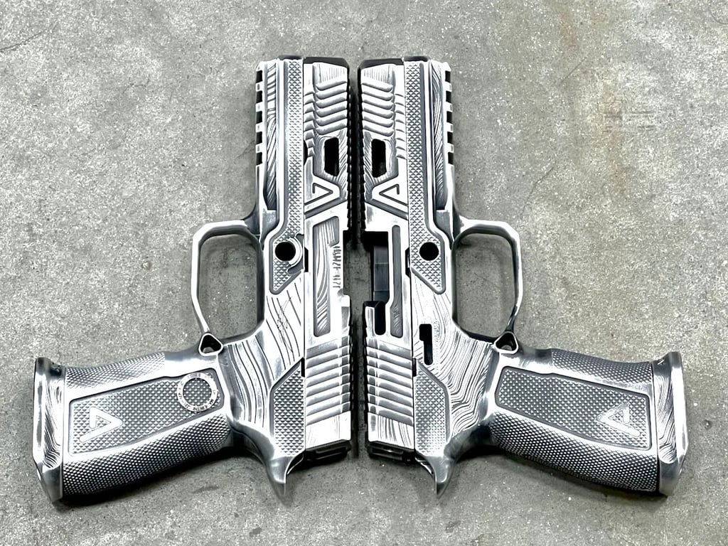 pistol beskar cerakote baremetal battleworn