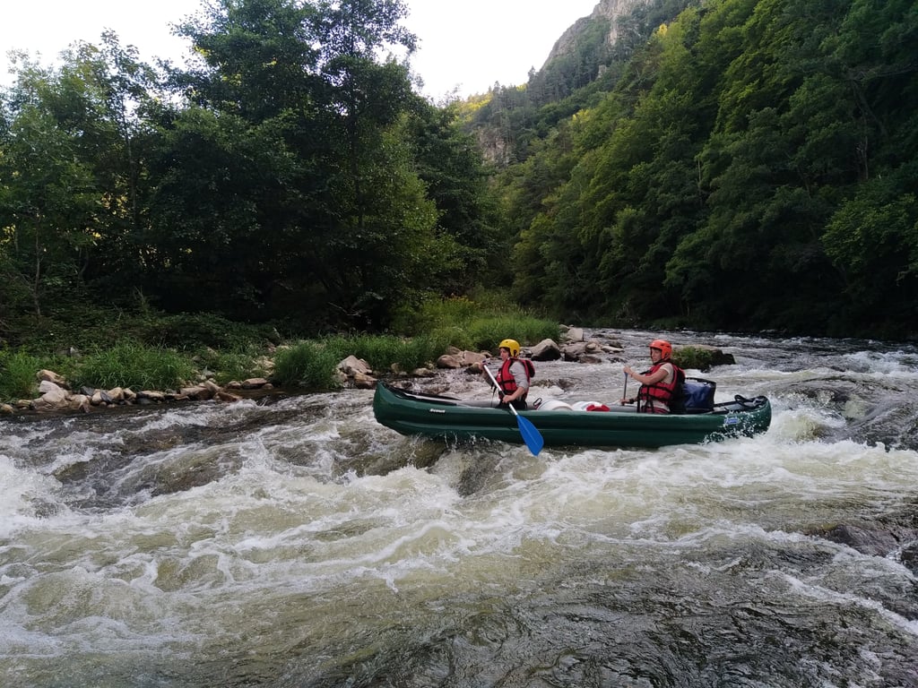 activité sportive gorges allier rapides canoë kayak