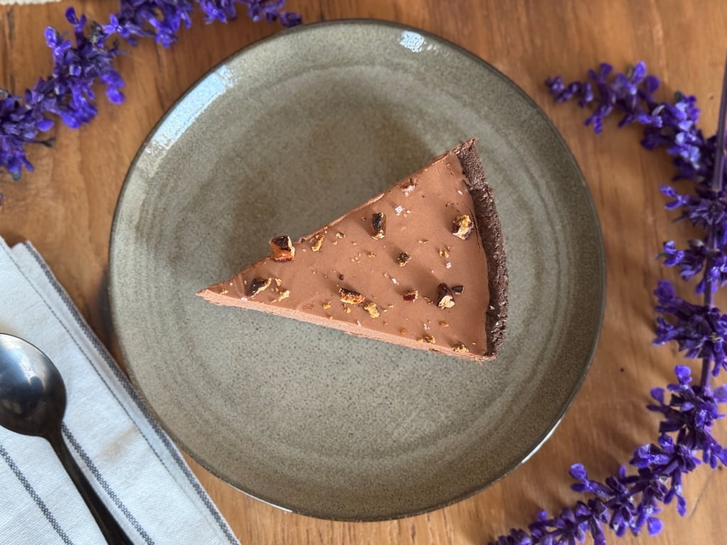 Tarte mousse au chocolat