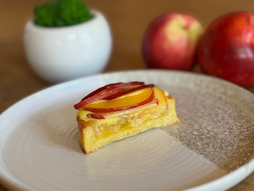 tarte nectarine verveine