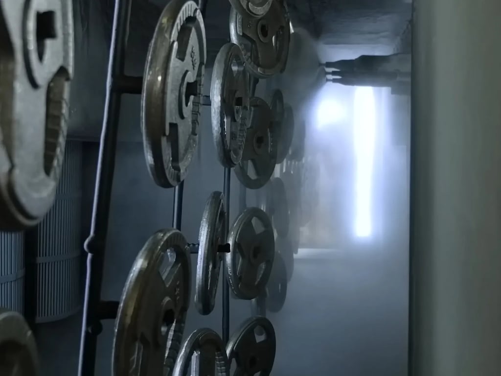 Powder coating applied to cast iron products for durability and protection