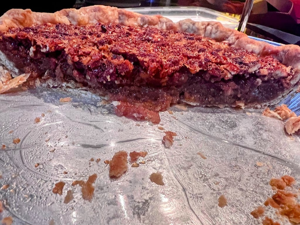 chocolate bourbon pecan pie