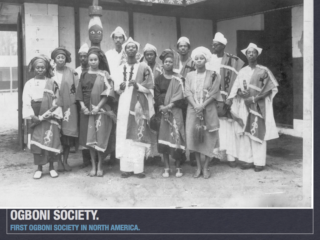 First Ogboni Society and members of the African Theological Archministry of Oyotunji African king