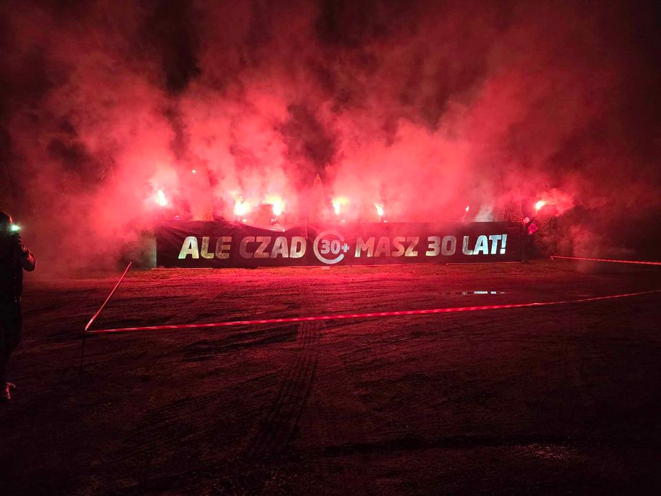 pomysł na prezent 30 lat fajerwerki pirotechnika napis pirobaner