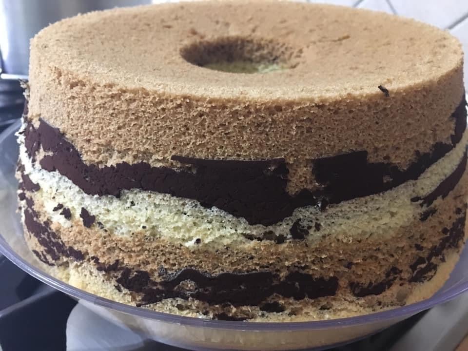 chiffon cake giraffa