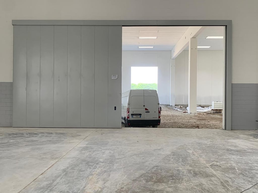 portone scorrevole tagliafuoco