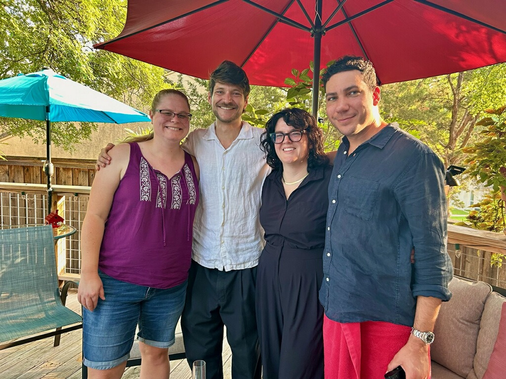 2024 Fellows Left to Right: Laura Hooton, Max Flomen, Jenn Holland, Khalil Johnson