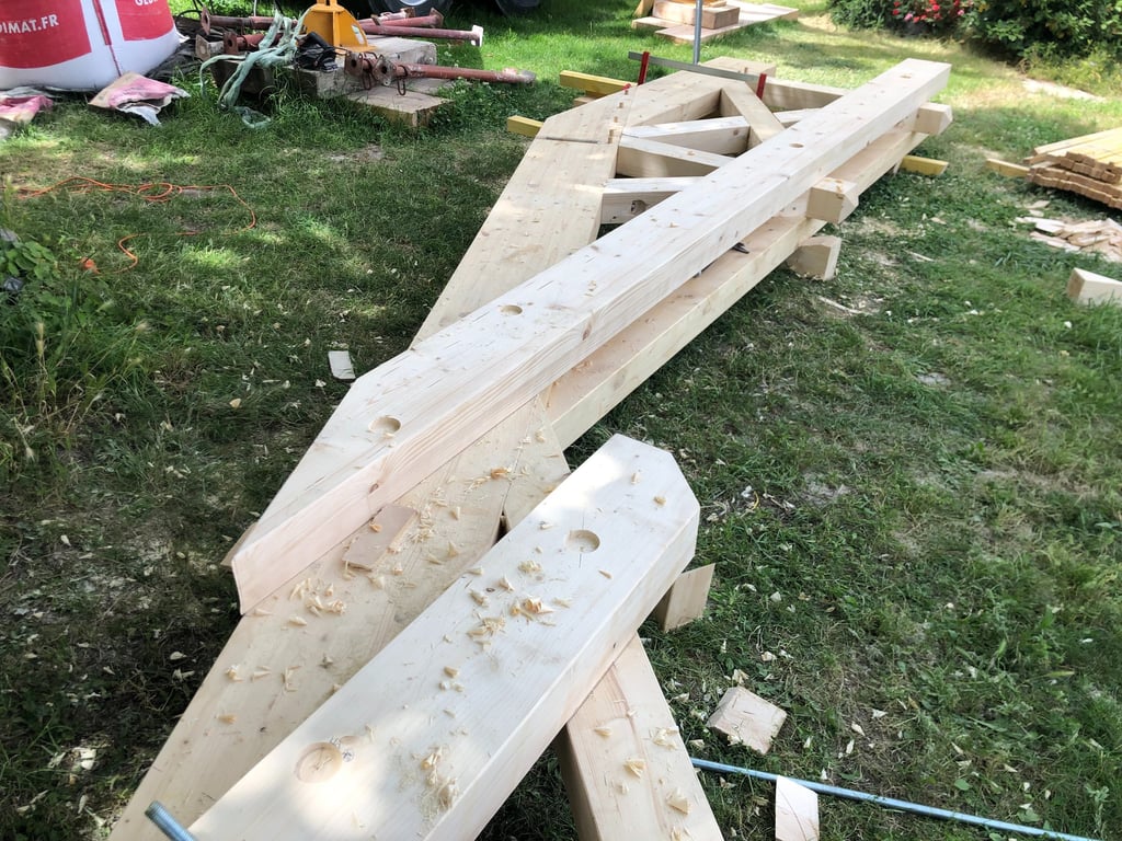 Charpente artisan charpentier Aubenas