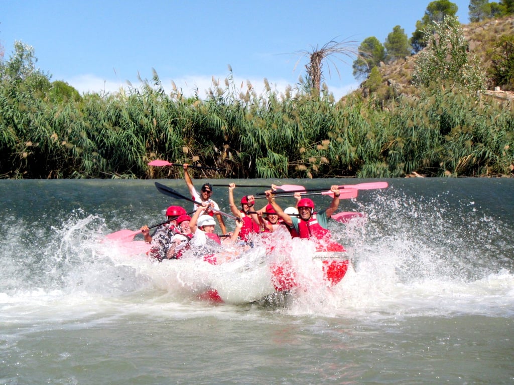 rafting, descenso del segura, blanca, murcia, kayak, aventuras, barcas, rio