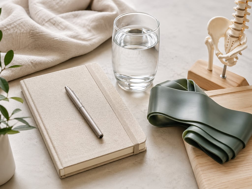 Hypnotherapy used alongside physiotherapy and medical rehabilitation care.