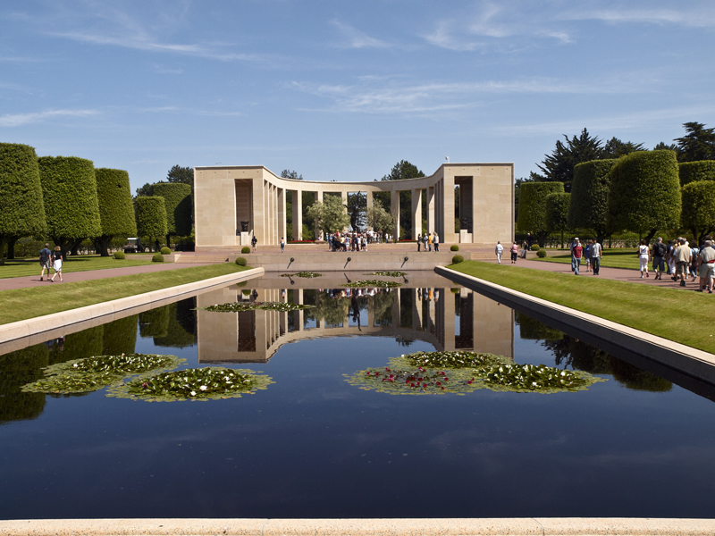 Gîtes de la Cour d'Etienville - Cimetière Américain d'Omaha Beach 