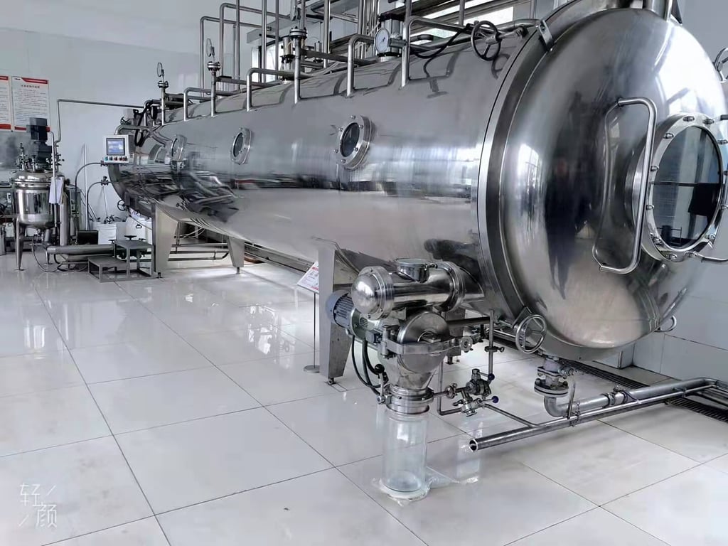 Microwave Belt Vacuum Drying