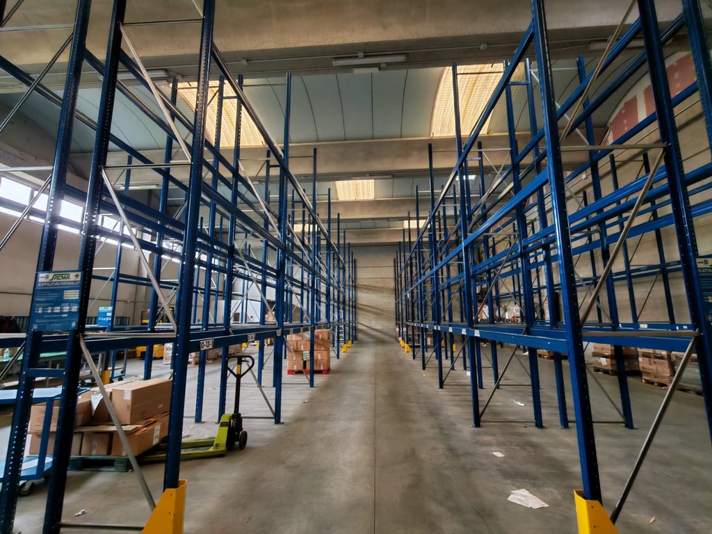 scaffalatura porta pallet