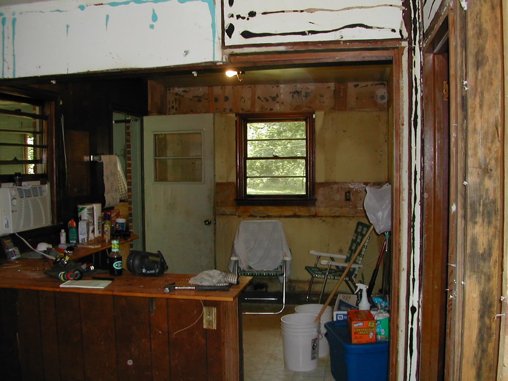 Huckabee Handyman Services, Kitchen remodel before