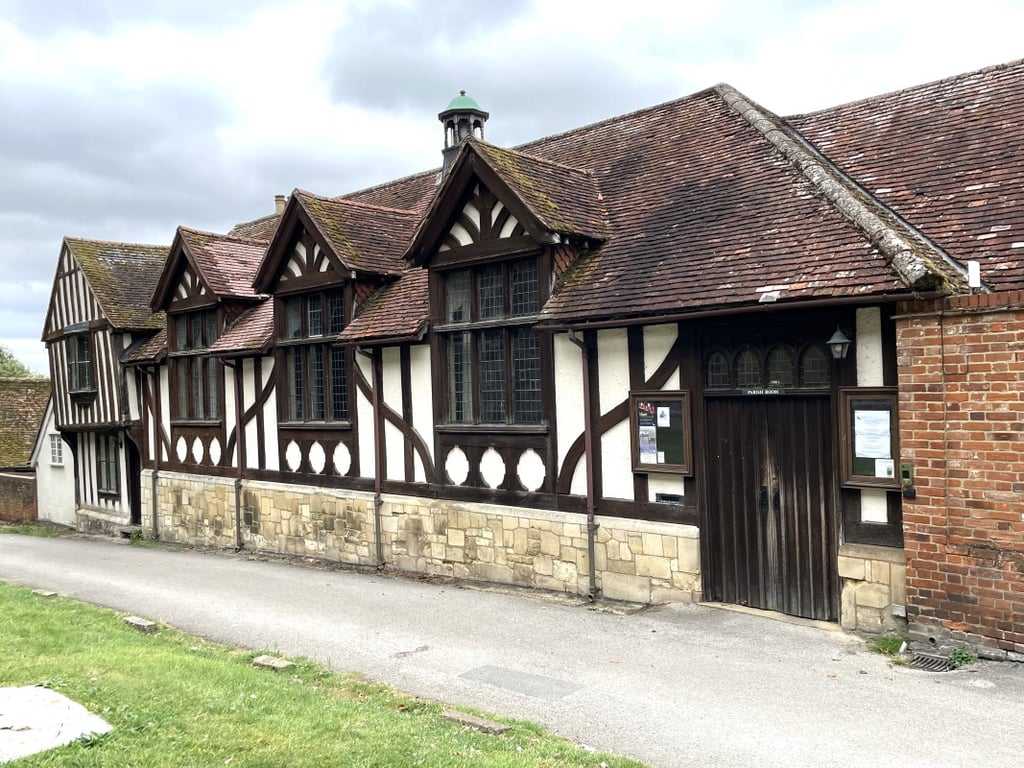 Interior of St Mary’s Parish Rooms in Saffron Walden used for Tinies baby and toddler group