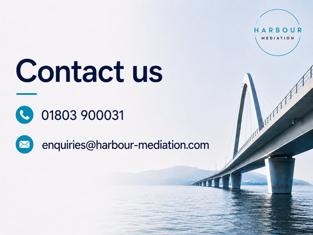 Contact Harbour Mediation based in Devon.