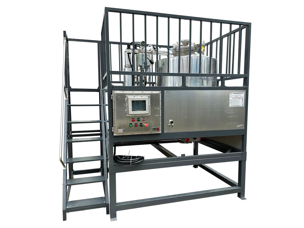 430 Litrelik Solvent Arıtma Makinesi