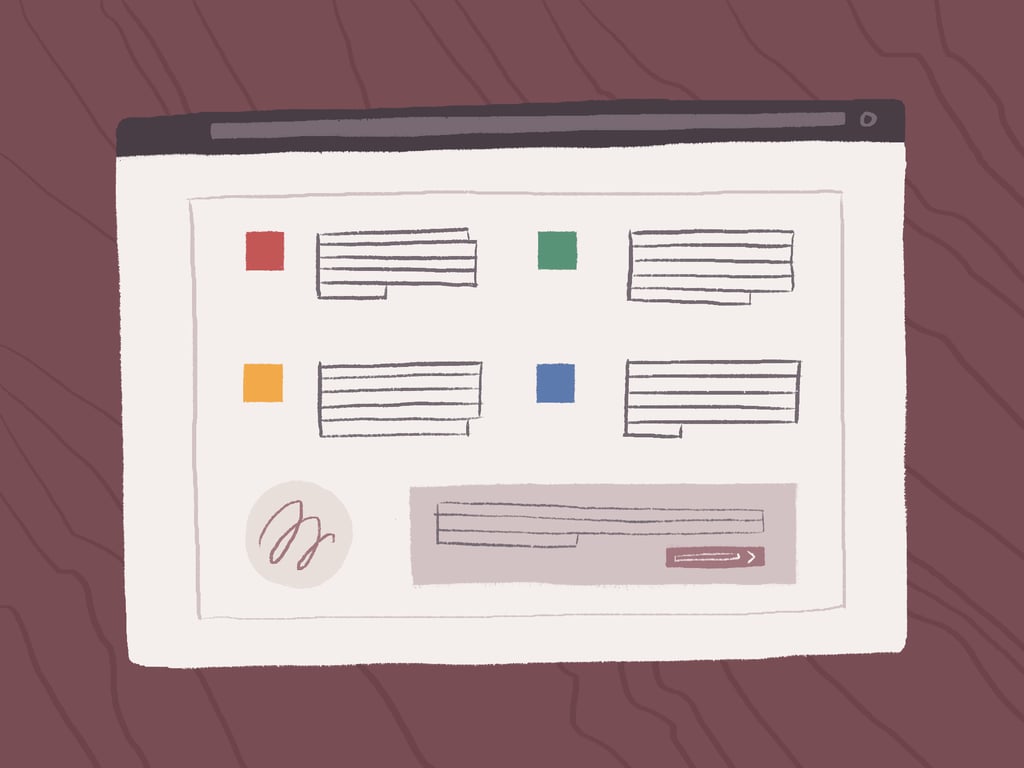 Illustration of expresso results in a web browser