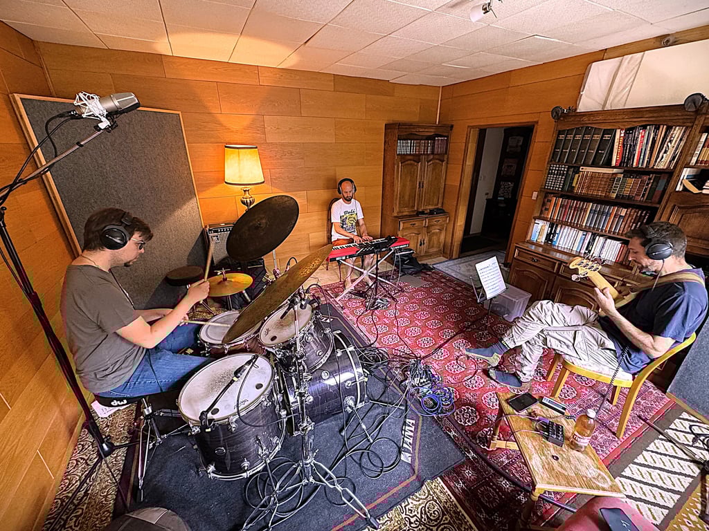 Enregistrement d'un Trio Jazz, Fil's HOUSE Studio, Fil Desmond 