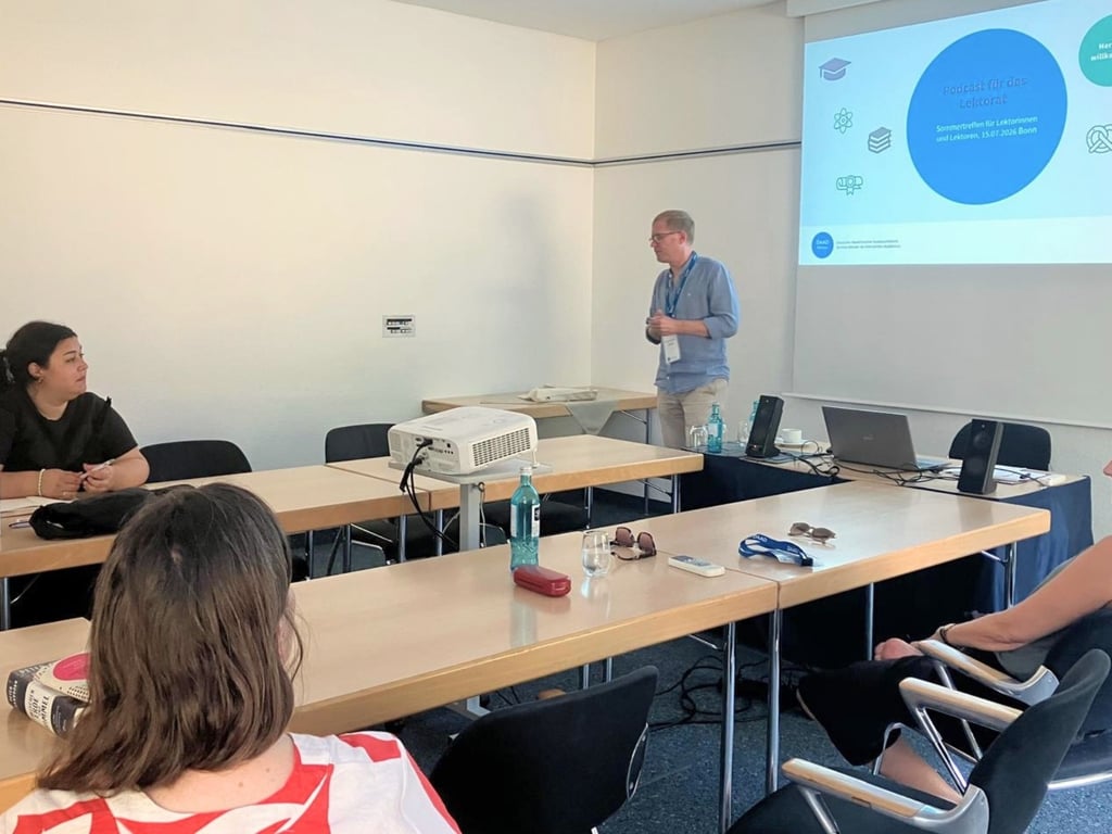 Workshop Podcast für das Lektorat bei Nils Schulz - DAAD Sommertreffen 2026