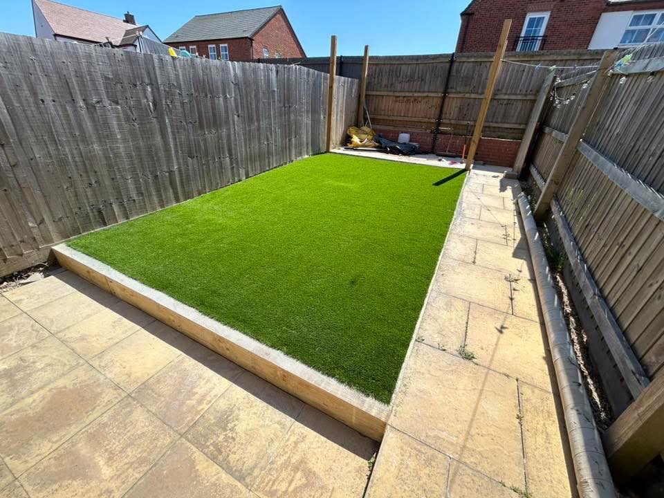 artifical grass installed by B R Building and Landscapes in kempsey
