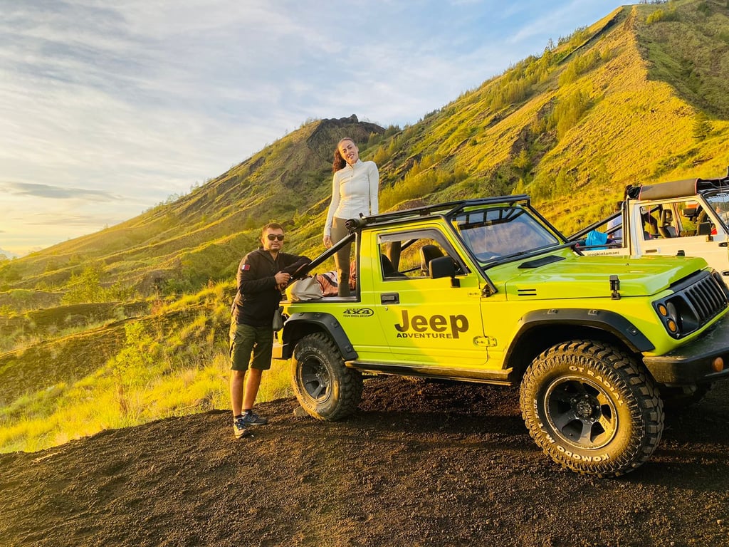 jeep adventure mount batur with photoshoot tour option