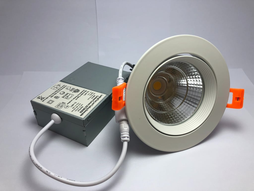 ETL us american standard led cob downlight