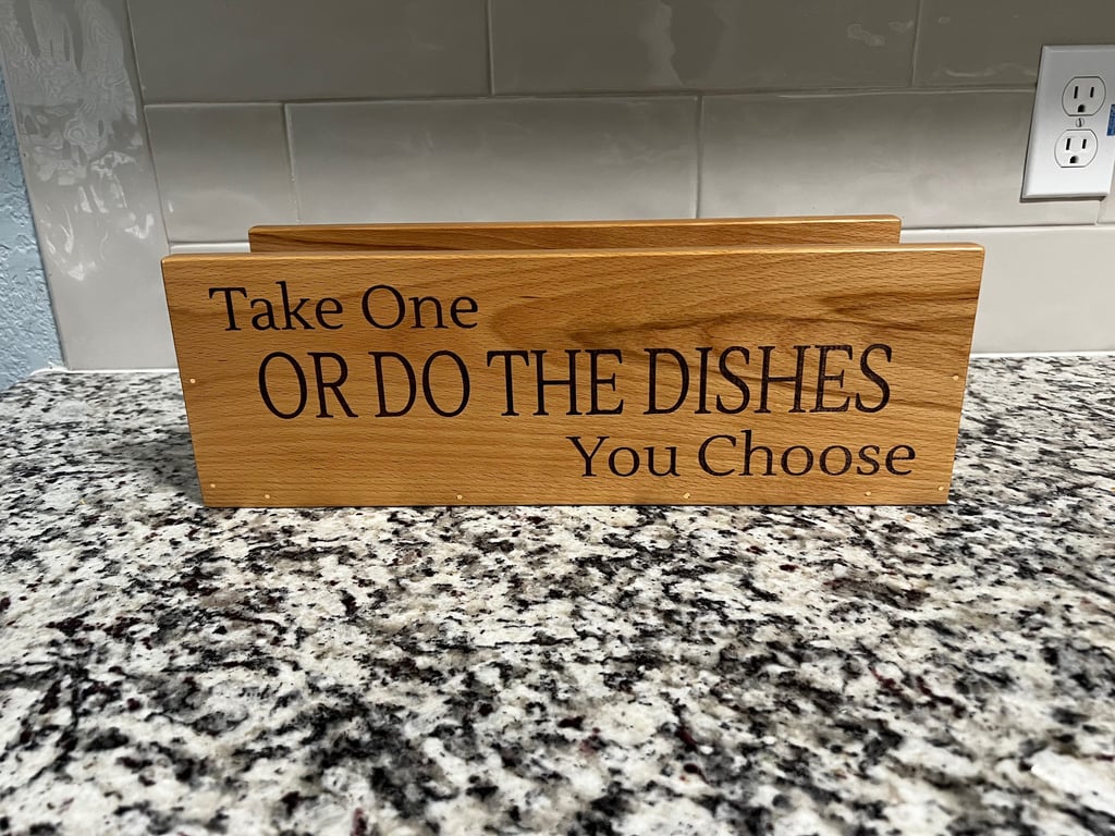 dish and cup caddy