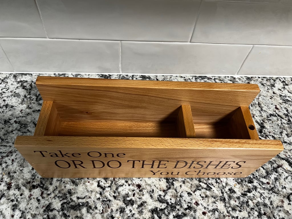 dish caddy top view