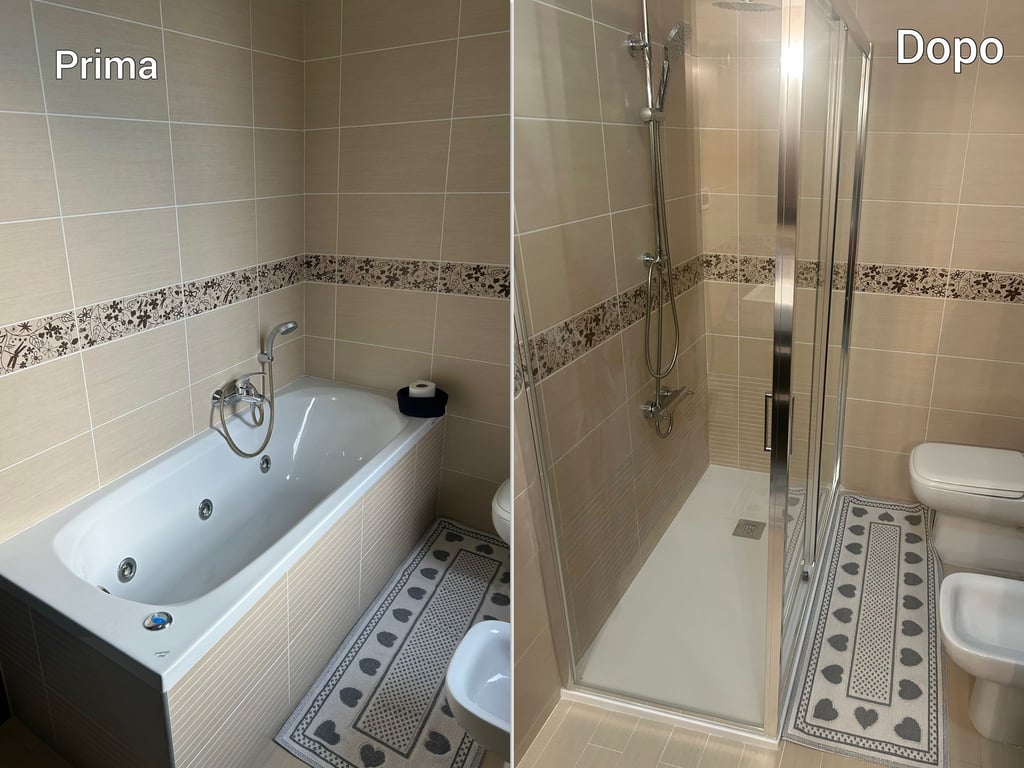 sostituzione vasca doccia