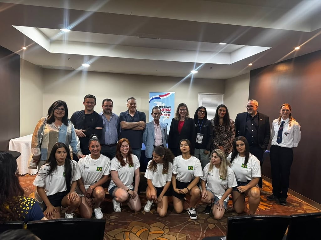 presidente jjif e presidente da union panamericana de ju jitsu - Congresso feminino