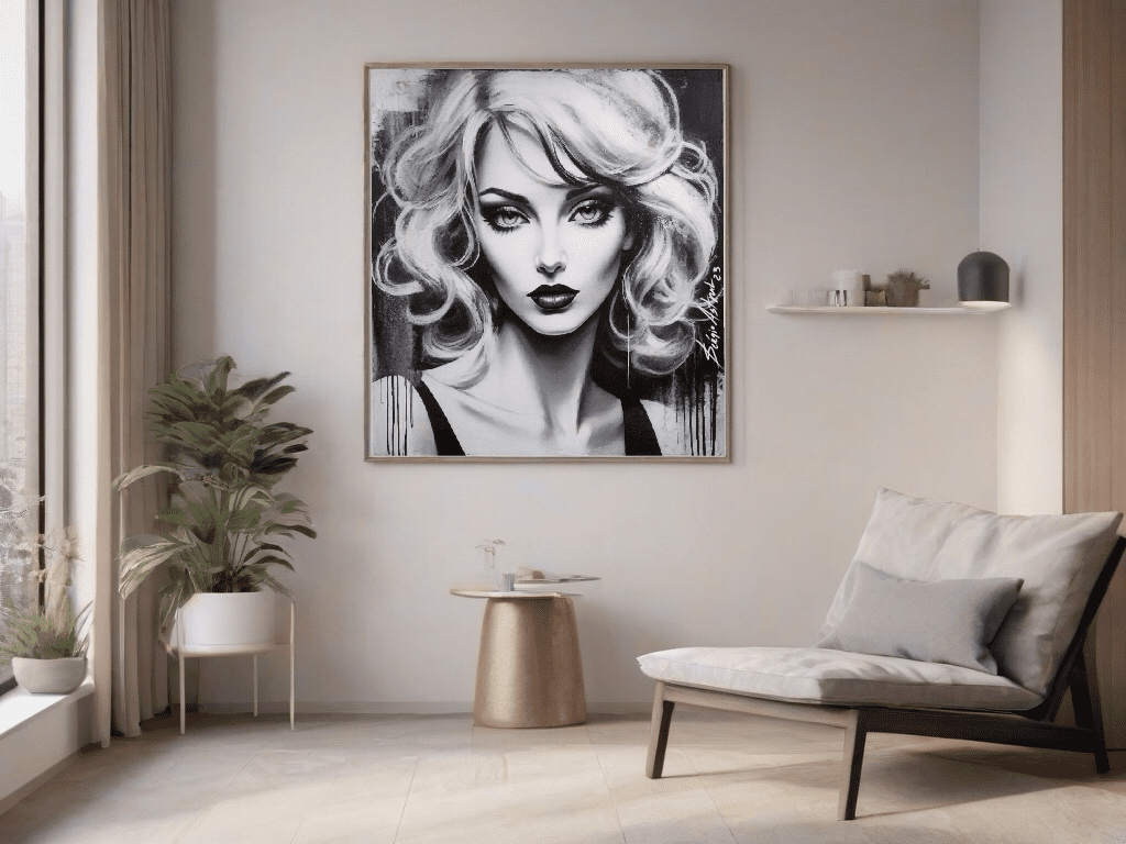 Quadros em quartos, retratando a inocência e a alegria das expressões infantis.