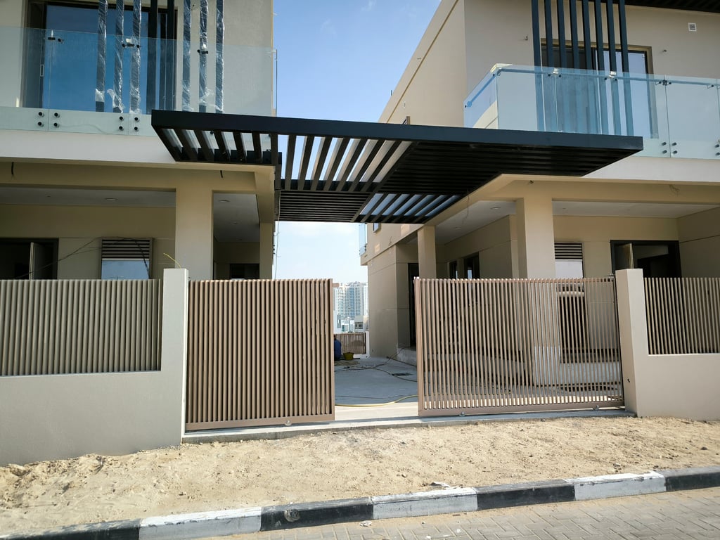 Modern Aluminum Pergolas Sharjah | Garden Shade Solutions