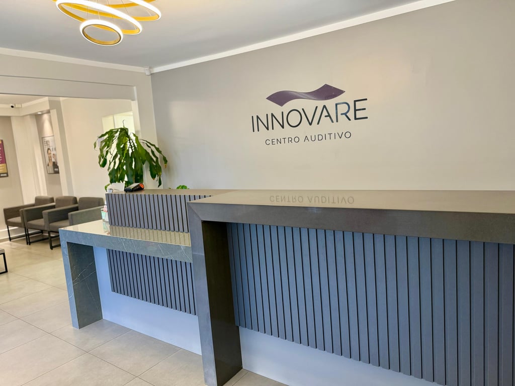 Recepção da Innovare Centro Auditivo