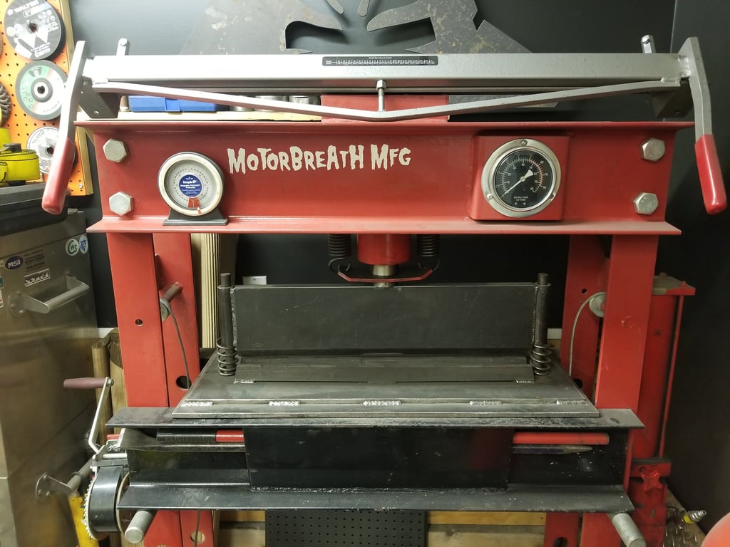 press brake plate forming
