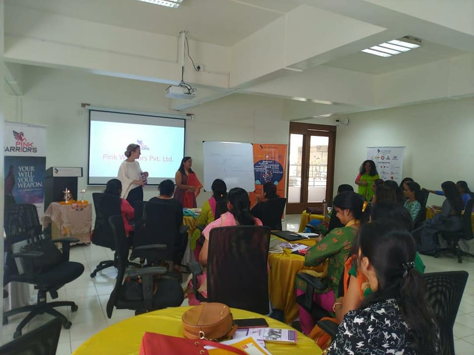 With Suvarna Tapkir, India