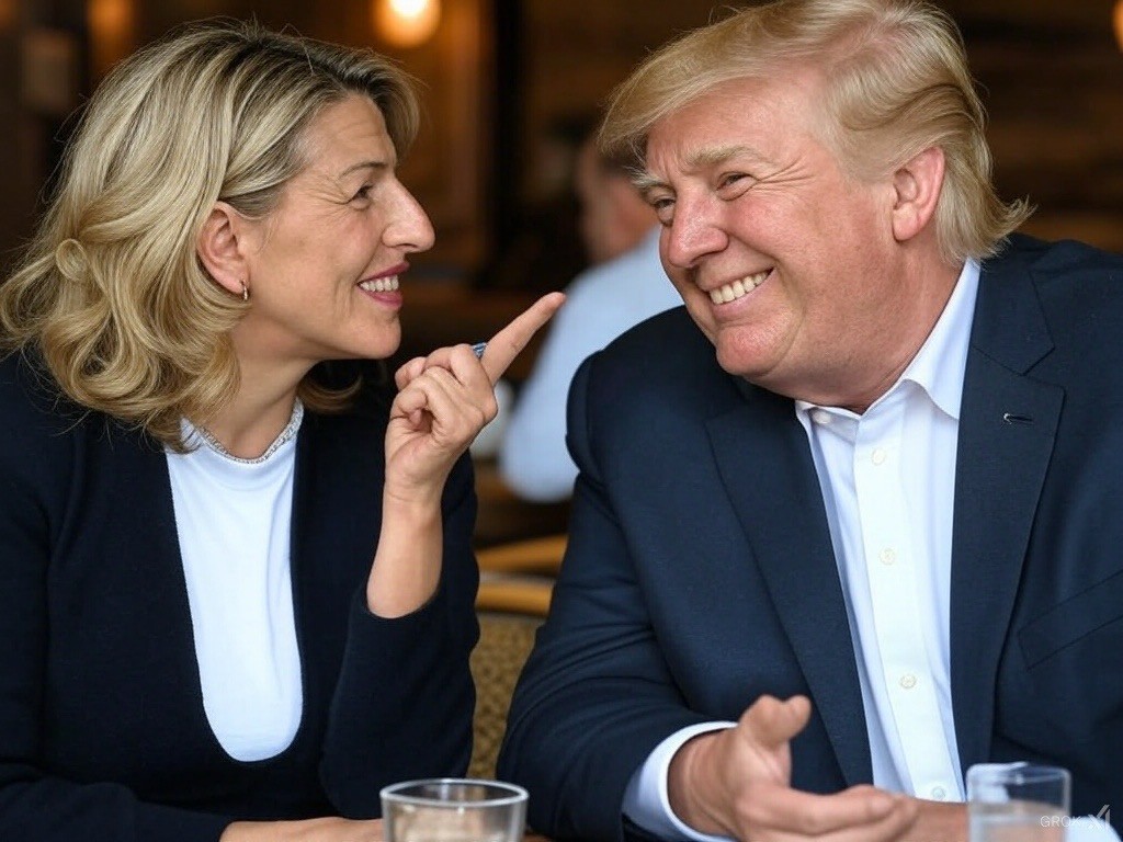 Yolanda Diaz Trump