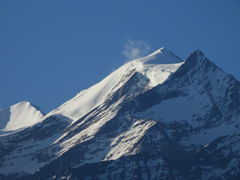View of Phoksundo Lake and the surrounding mountains