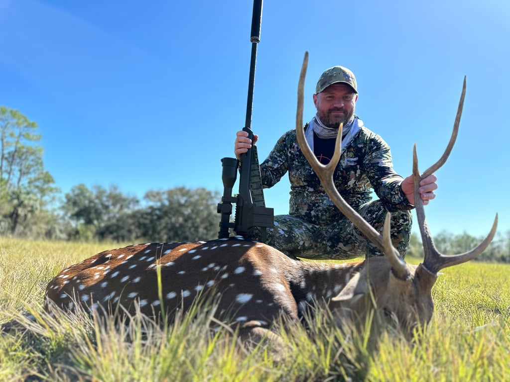 JD Malone and Axis Deer her took in Florida
