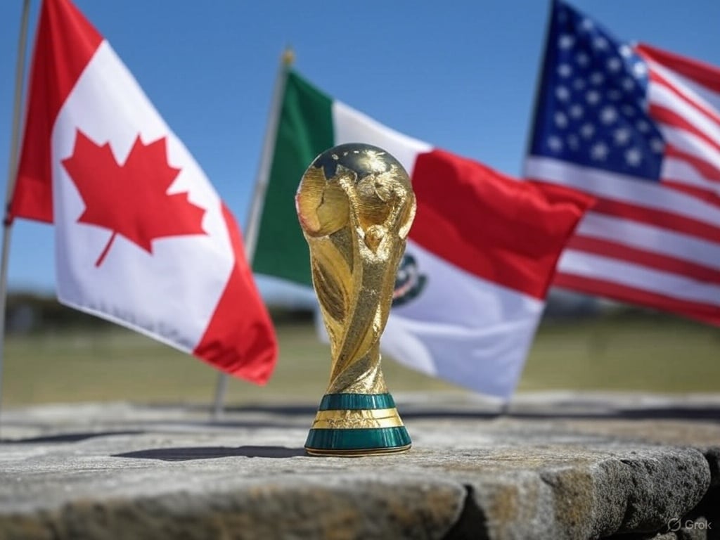 فوتبال جام جهانی کانادا امریکا مکزیک قرعه کشی بلیط بلیت شانس