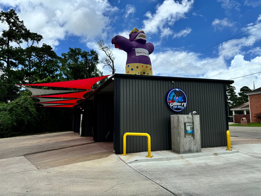 Innovative car wash design