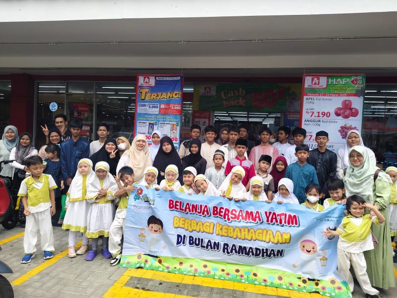 Belanja Bersama Anak Yatim, Kegiatan Sosial Sekolah KB-TKIT Az-Zahra