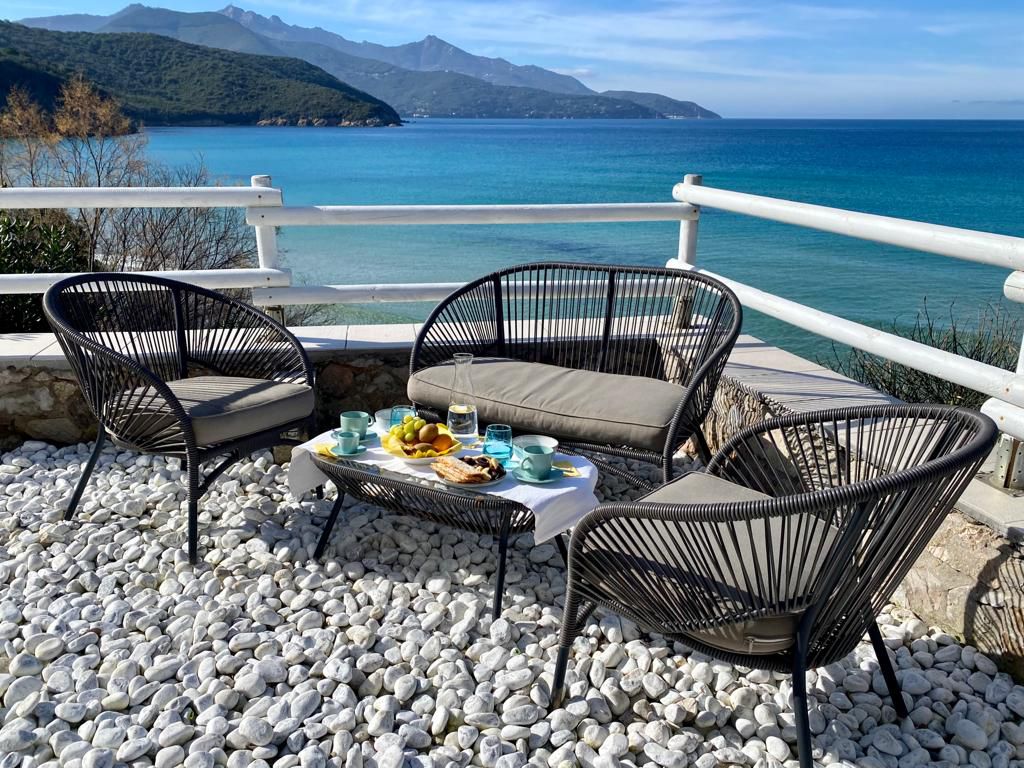 Terrazza panoramica fronte mare Scaglieri Isola d’Elba – Villa Grazia
