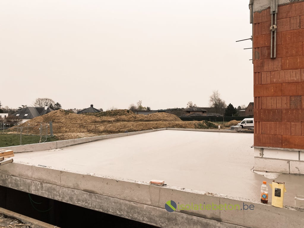 Hellingsbeton, schuimbeton nieuwbouw